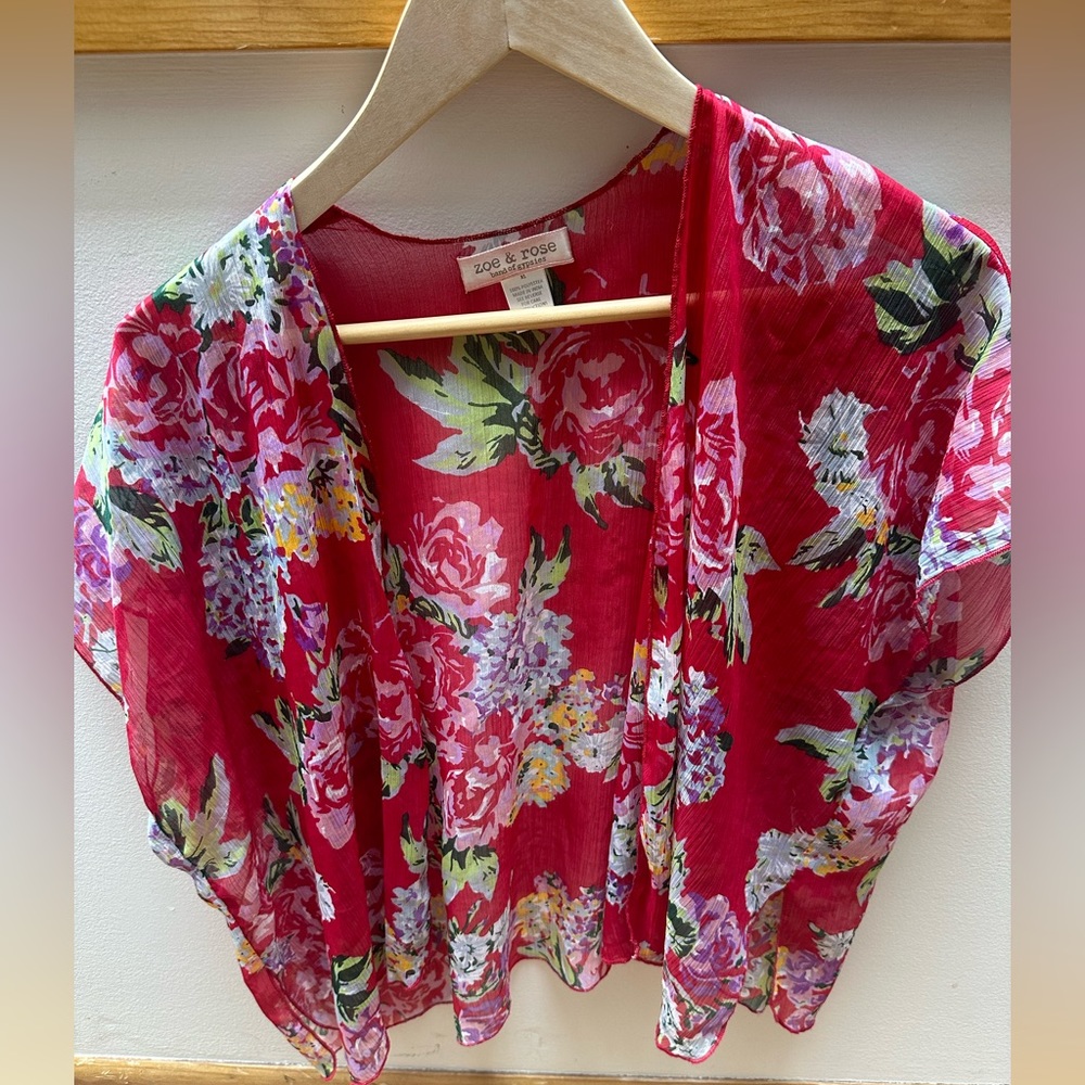 Zoe & Rose sheer top